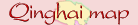 Qinghai China map gifts Qinghai province map
